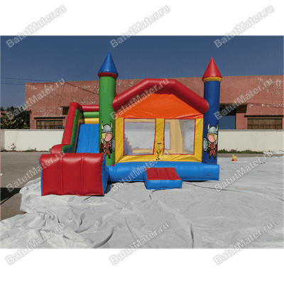 Коммерческий надувной батут "Крепость рыцаря"