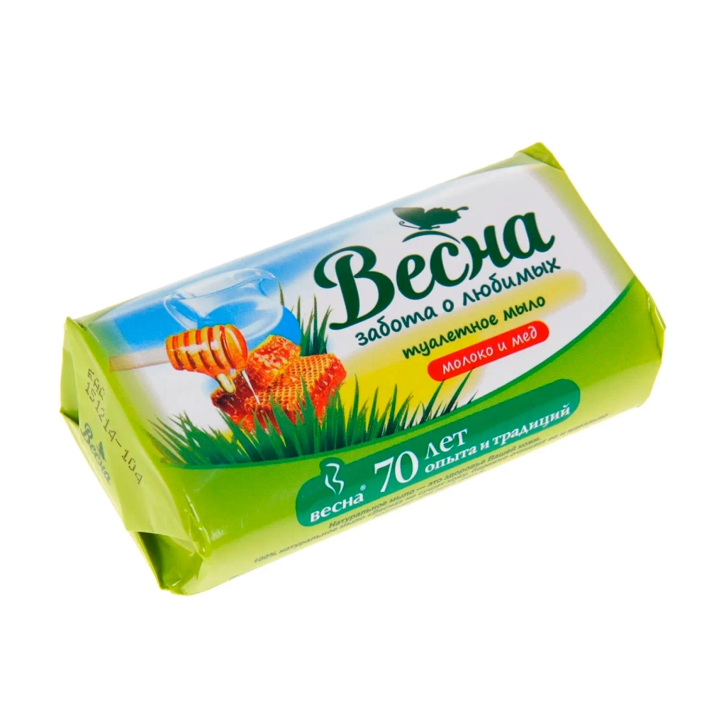 Мыло туалетное Молоко и мёд 90 г