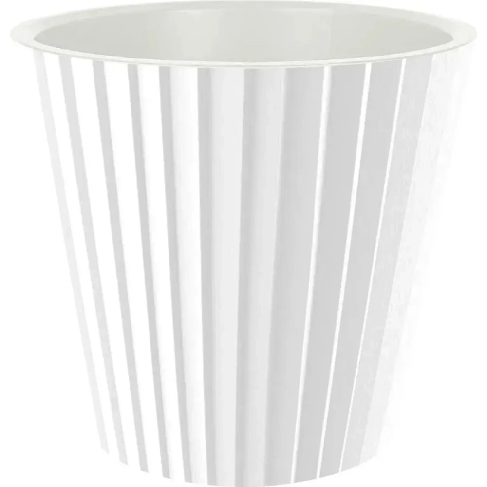 Горшок для цветов InGreen Sand D190мм, 3,3л c дренажной вставкой белый