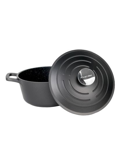 Кастрюля 2,5 л. Kamille KM 4460 серия DUBLIN из литого алюминия с антипригарным покрытием с крышкой