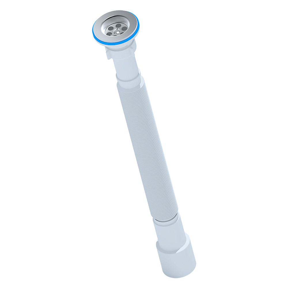 Сифон гофрированный АНИ Пласт 1 1/4" х 40/50 удлинённый (G216)