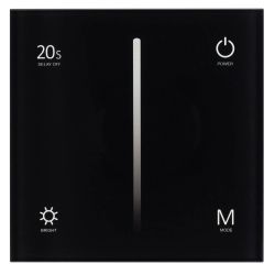 Панель SMART-P35-DIM-IN Black (230V, 0-10V, Sens, 2.4G) (Arlight, IP20 Пластик, 5 лет) 028113