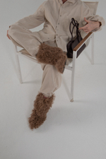 Ботильоны меховые WOOLY