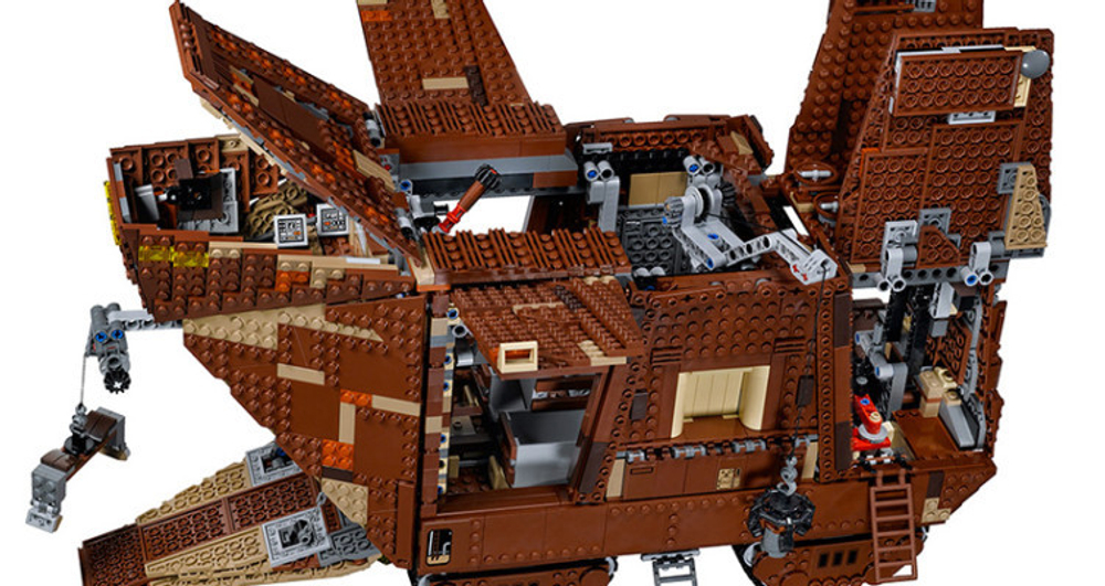 LEGO Star Wars: Песчаный краулер 75059 — Sandcrawler — Лего Стар ворз Звездные войны