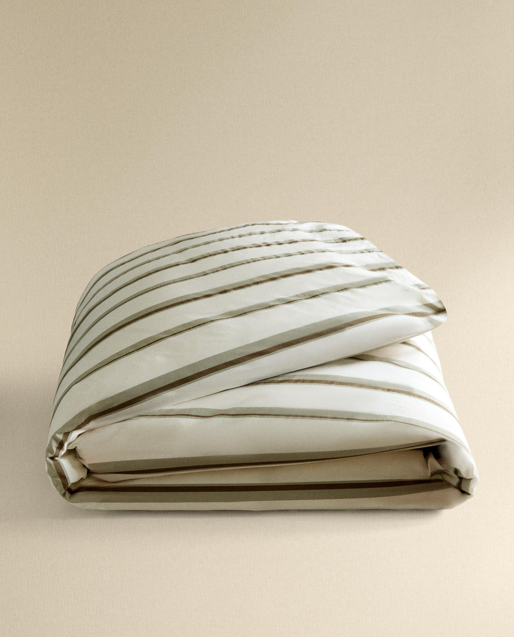 Пододеяльник Zara Home перкаль, хлопок 100%, в полоску, 5185/088