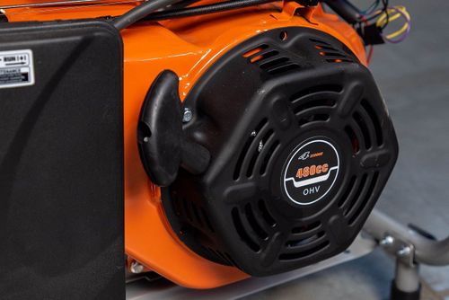 Генератор бензиновый TOR KM11000H - [8 кВт / 220V] эл. пуск, колеса