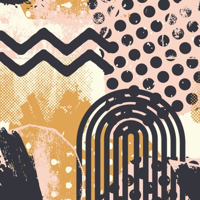 Абстрактный принт