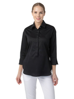 Рубашка медицинская женская Dr. Nice DRN405, черный, 50