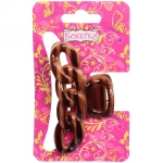 Заколка-краб для волос на блистере «Magic Gloss», леопардовый принт, микс 3 цвета, 6,5см