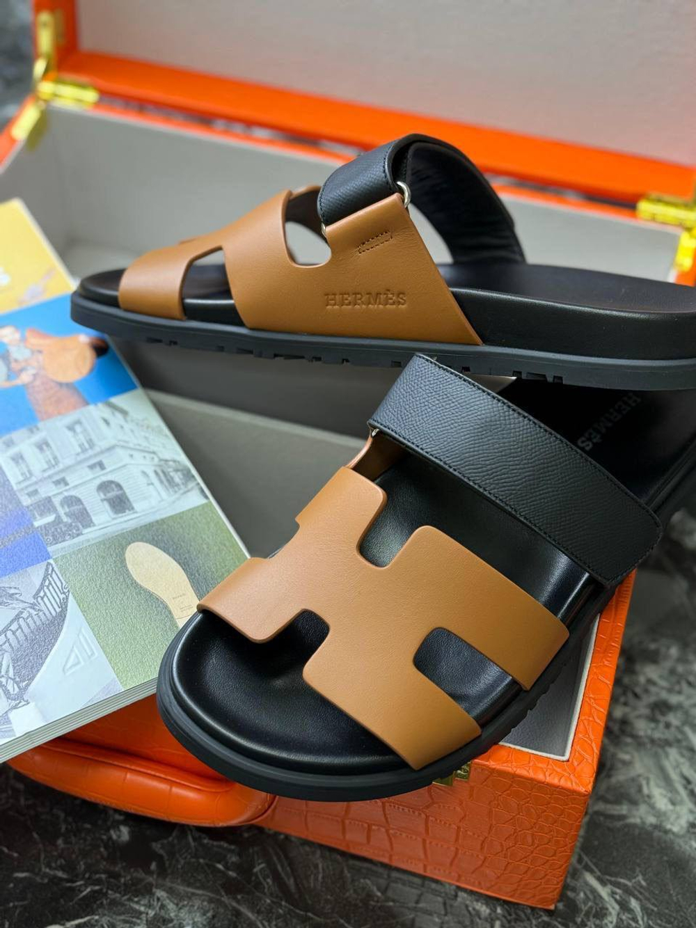Шлепанцы Hermes