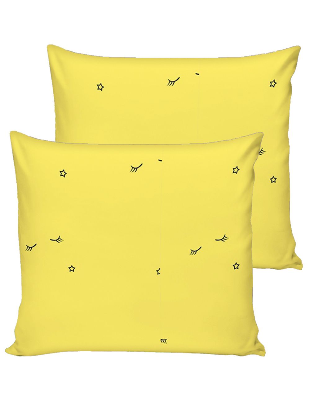 Наволочка комплект 2шт Полисатин Simple House "SMILE (компаньон)" 70x70 см