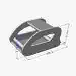 Надувной эко-катер, электро-лодка BatutMaster WaterRelax, дальность до 185 км