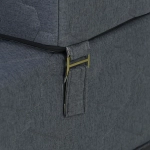 Бескаркасное кресло-кровать (трансформер) BuyDream (джинс)