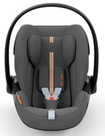 Коляска Cybex Balios S Lux BLK 2025 Cloud G i-Size Lava Grey Plus 3 в 1 Moon Black с дождевиками