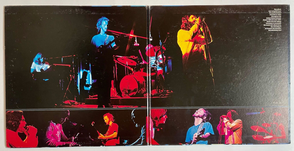Винтажная виниловая пластинка LP The Doors Absolutely Live (Japan 1978) (No Obi)