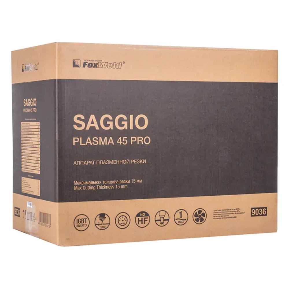 FoxWeld SAGGIO PLASMA 45 PRO плазморез 9036