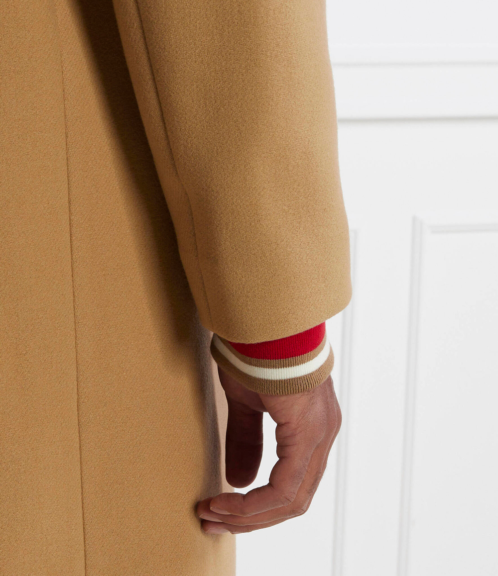 Хлопковое пальто Dsquared2 - светло-коричневый(S71AA0440 S78134)