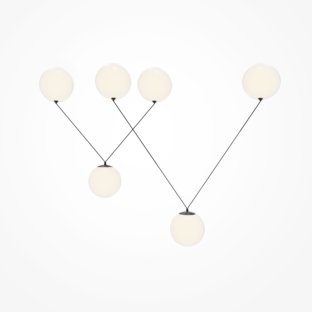 Подвесной светодиодный светильник Maytoni Twins MOD427PL-L30B3K