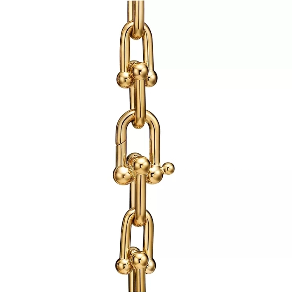 Браслет из жёлтого золота 18k,Tiffany ⚜️Hard Wear medium link