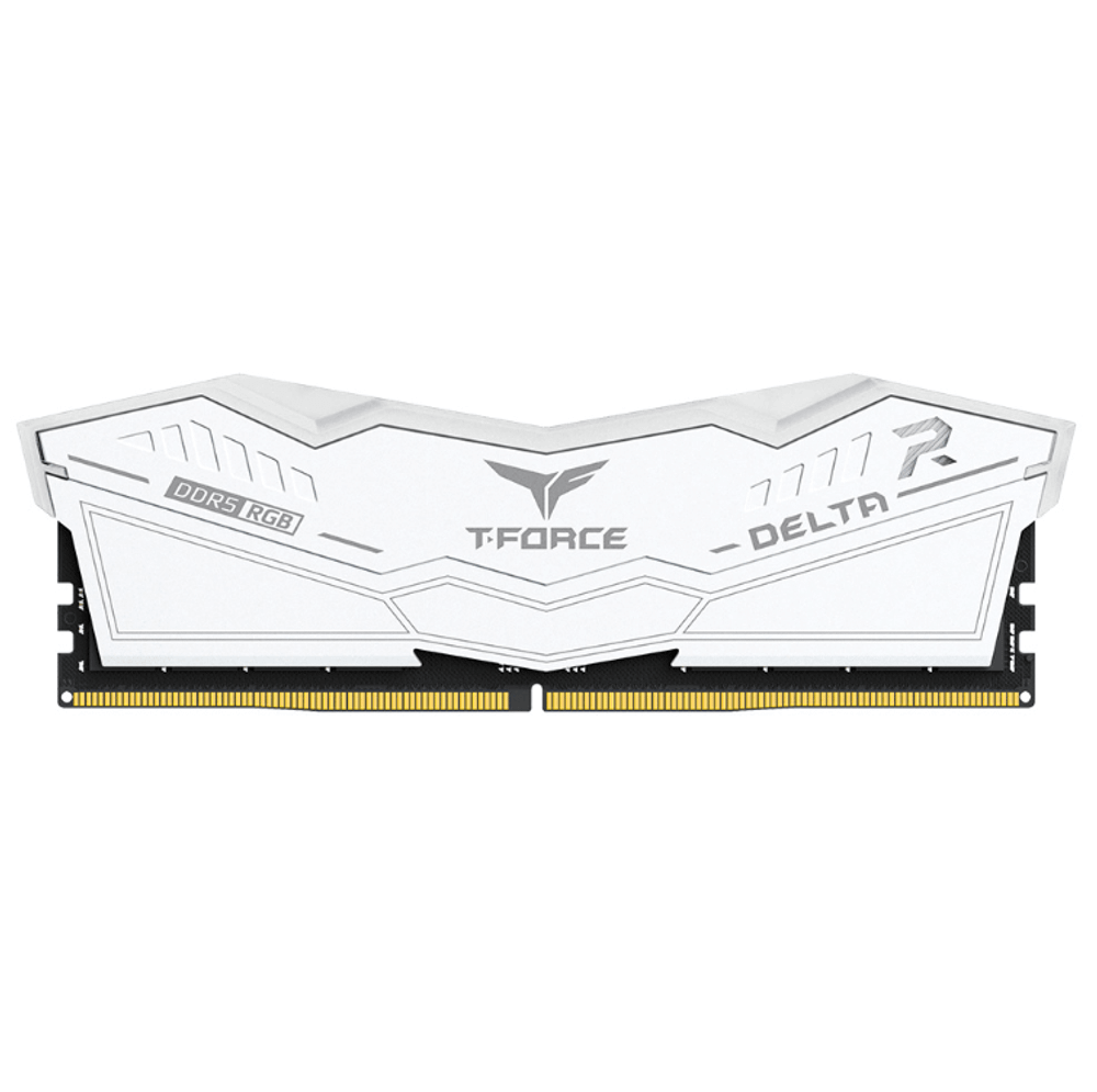Оперативная память 64GB Kit (2x32GB) 6000MHz DDR5 TeamGroup DELTA RGB CL38 WH FF4D564G6000HC38ADC01