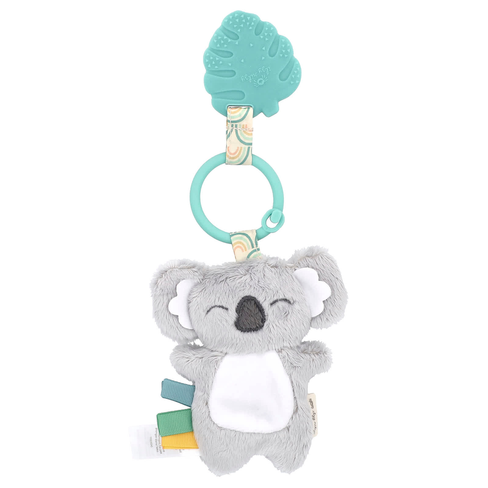 itzy ritzy, Itzy Pal ™, плюшевый с силиконовым прорезывателем, от 0 месяцев, коала, 1 прорезыватель