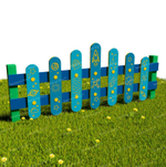 Забор уличный из экопластика 3, секция 1490х600 мм