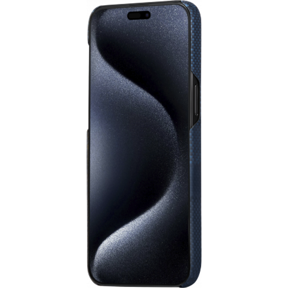Карбоновый чехол для iPhone 15 Pro Pitaka Milky Way Galaxy