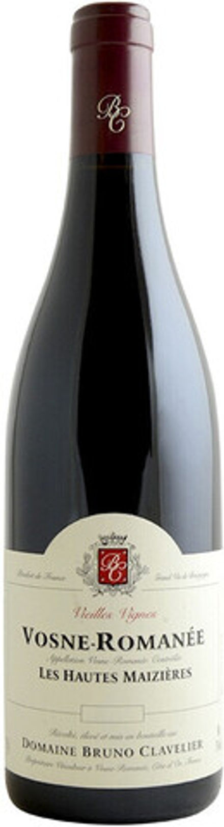 Вино Domaine Bruno Clavelier Vosne-Romanee Les Hautes Maizieres Vieilles Vignes AOC, 0,75 л.