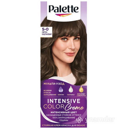Краска для волос Palette Intensive Светло-каштановый