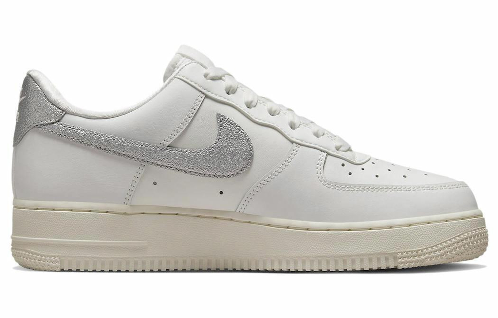 Кроссовки Nike Air Force 1 Low Silver Swoosh (Женская размерная сетка)