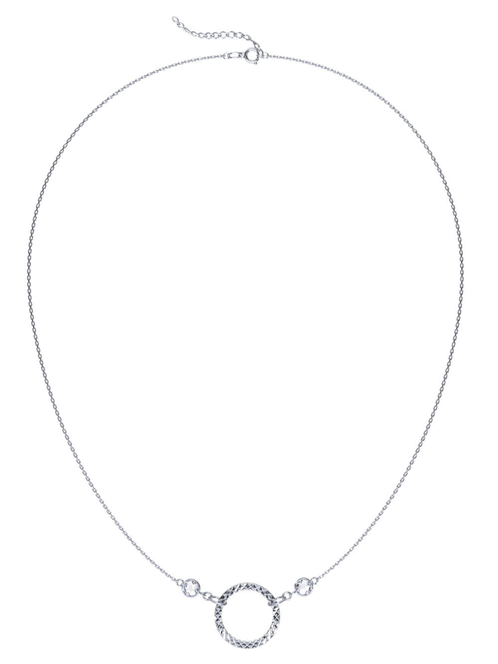 Серебряное колье 3131643-00775