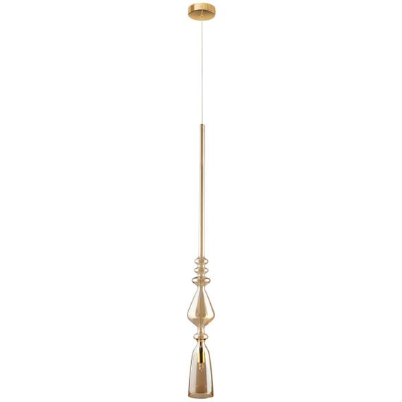 Подвесной светильник Crystal Lux Lux New SP1 B Amber