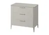 Комод Type oak 3 ящика ширина 90 см (серо-бежевый)