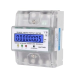 3-фазный 4-проводный счетчик энергии 220 / 380V 5-80A Энергопотребление Счетчик электросчетчик