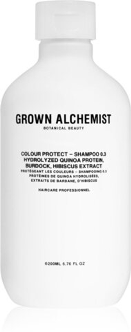 Grown Alchemist Colour Protect Shampoo 0.3 - защитный шампунь для окрашенных волос /   200  ml  / GTIN 9340800003322