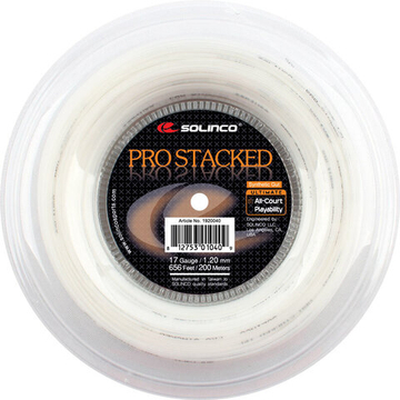 Струны теннисные Solinco Pro Stacked (200 m) - natural
