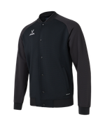 Куртка спортивная Jogel DIVISION Button Jacket, черный 99/темно-серый 98
