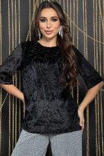 Блуза Твоя стихия (черная) Б11656 LT Collection