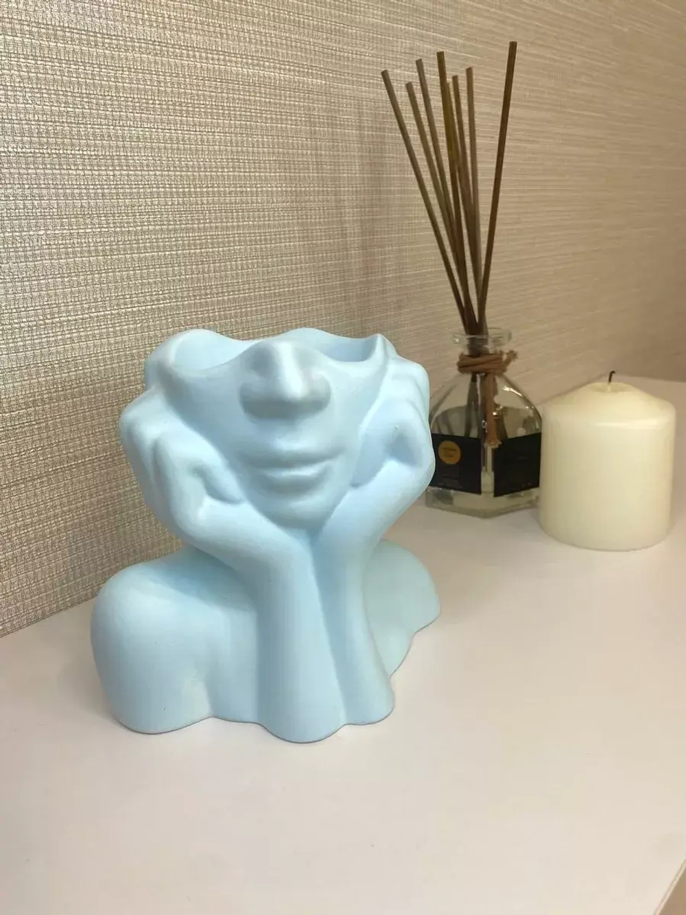 Кашпо Мечта декор для дома цветов Ваза Голова