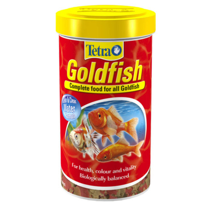 Tetra Goldfish Colour Flakes - корм для золотых рыб для усиления окраса (хлопья)