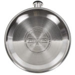 Чайник нерж, 3 л, свист, мат, ручк с силик покр, Daniks, MSY-013