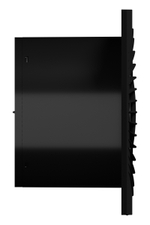 Вентилятор накладной SLIM D125 обр.клапан Obsidian DICITI