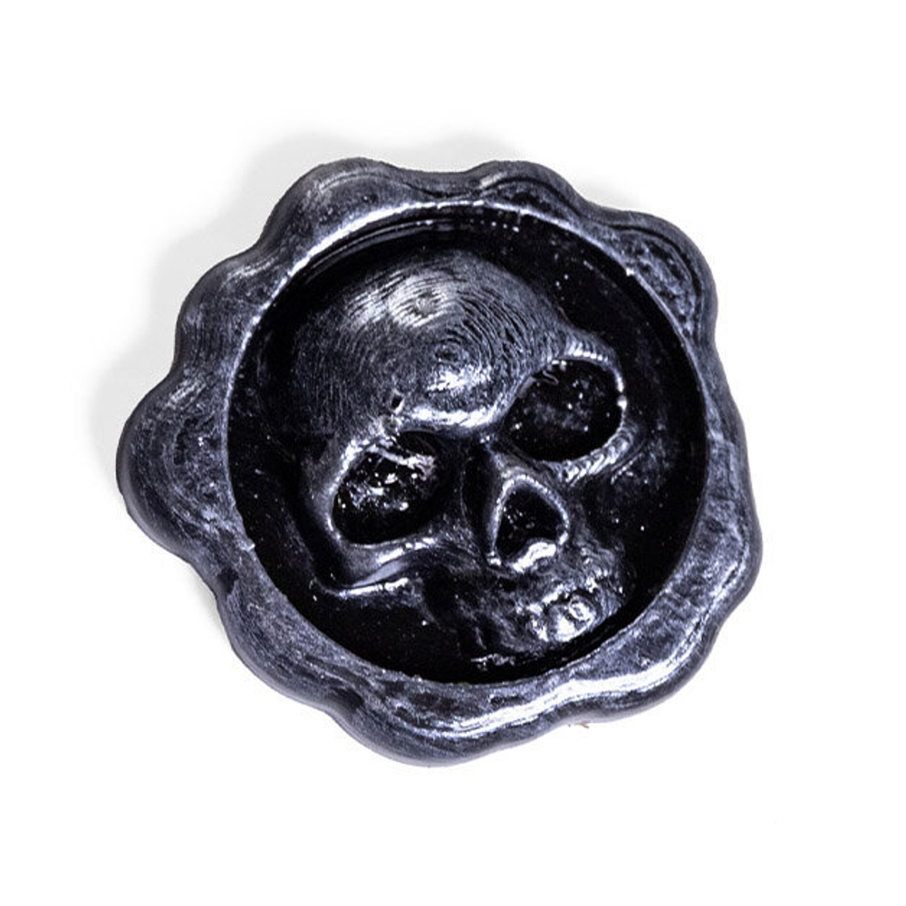 Магнит на холодильник "черная метка",3D печать