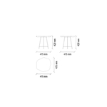 Стол журнальный (орех) ENZA HOME WOODY EH24834