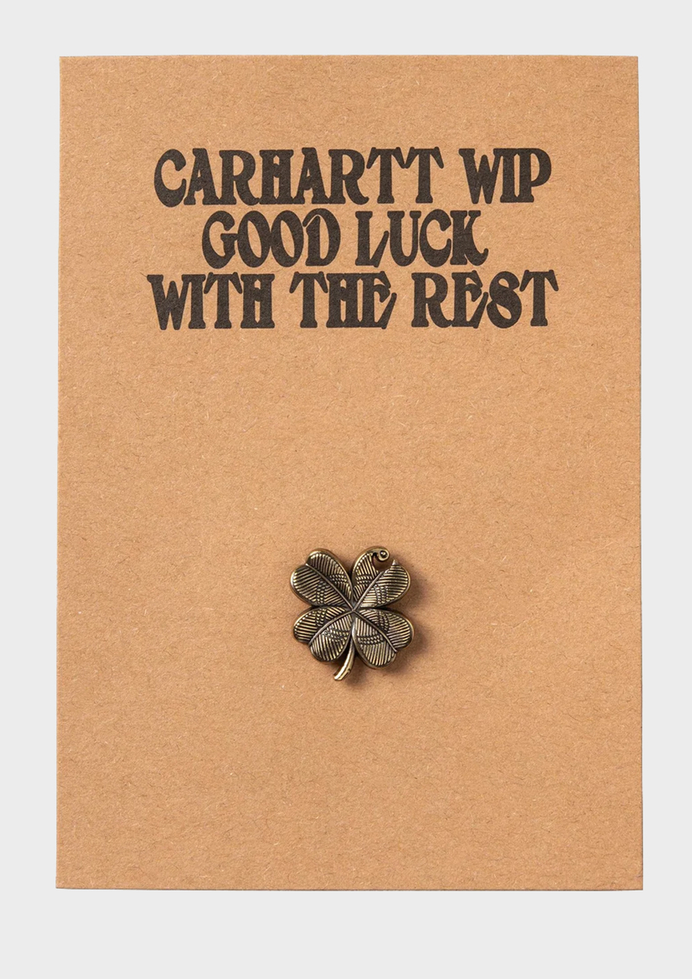 Значок CARHARTT WIP Clover Pin