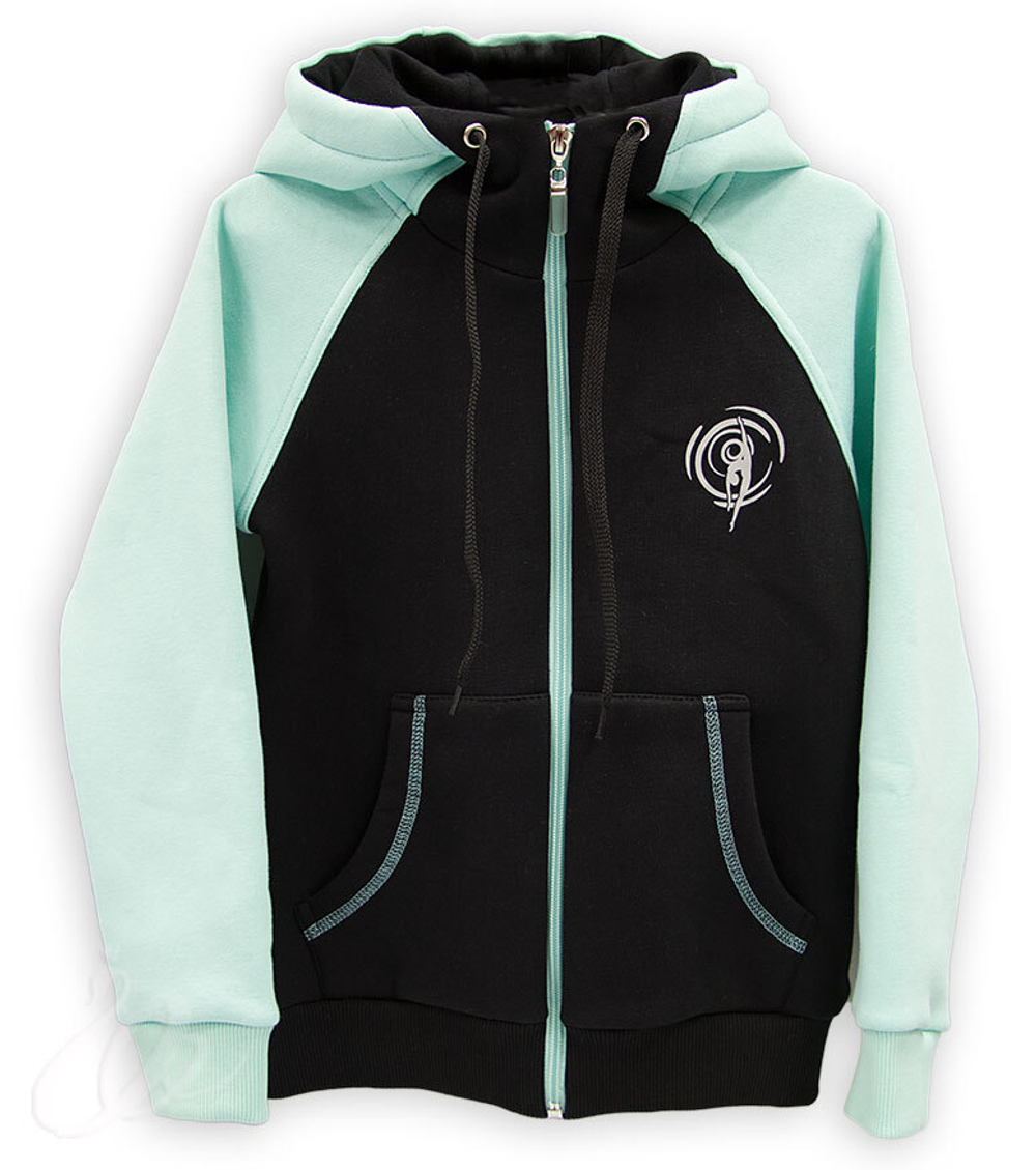 Чёрный/мятный