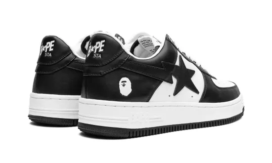Кроссовки Bape Sta Black/White
