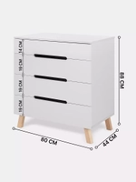 Комод пеленальный Rant Indy Pro 800/4 Crystal Beige