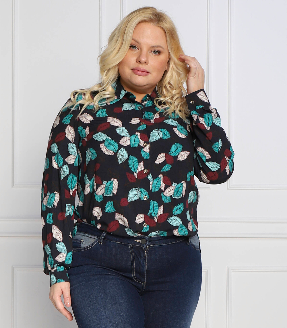 Рубашка pluse size Persona by Marina Rinaldi - разноцветная(7113102)