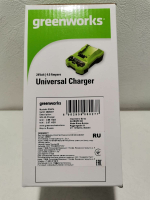 Зарядное устройство Greenworks G24C, для аккумуляторов 24В, Li-Ion (быстрое)